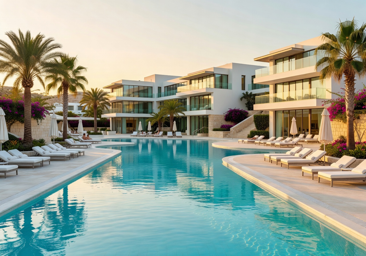 InterContinental Malta luxury expansive resort pool