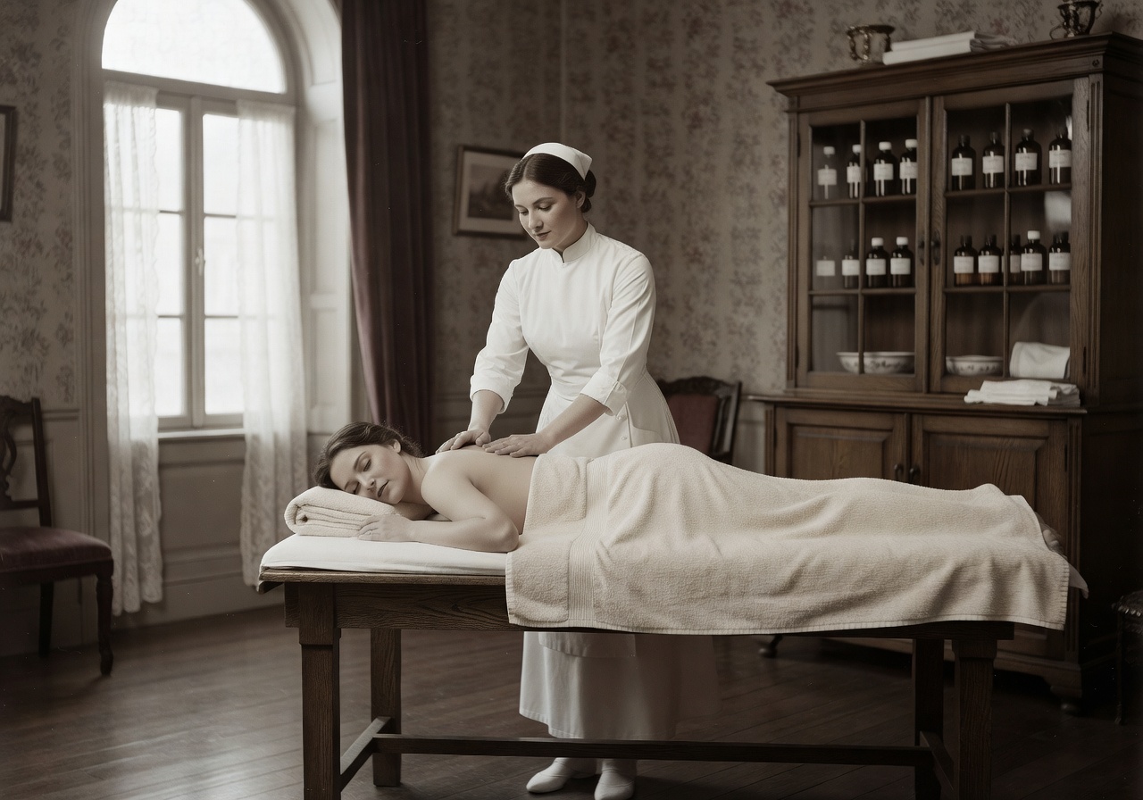 Spa wellness massage at 1926